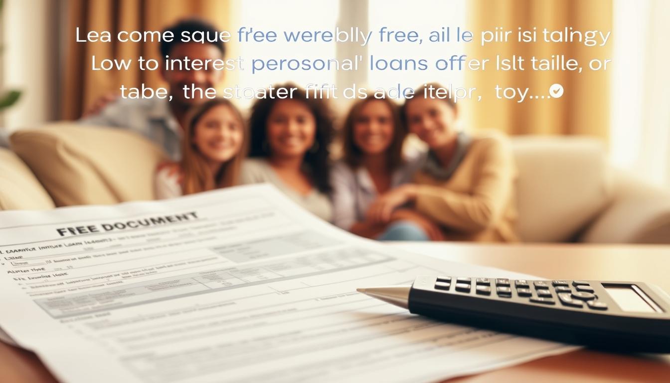 low interest personal loans